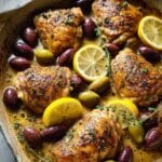 Easy Mediterranean Chicken with Lemons & Olives Recipe
