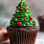 Christmas Tree Brownie Cups Recipe