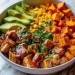 BBQ Chicken Sweet Potato Bowl Recipe