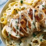Chicken Alfredo with Egg Noodles Recipe