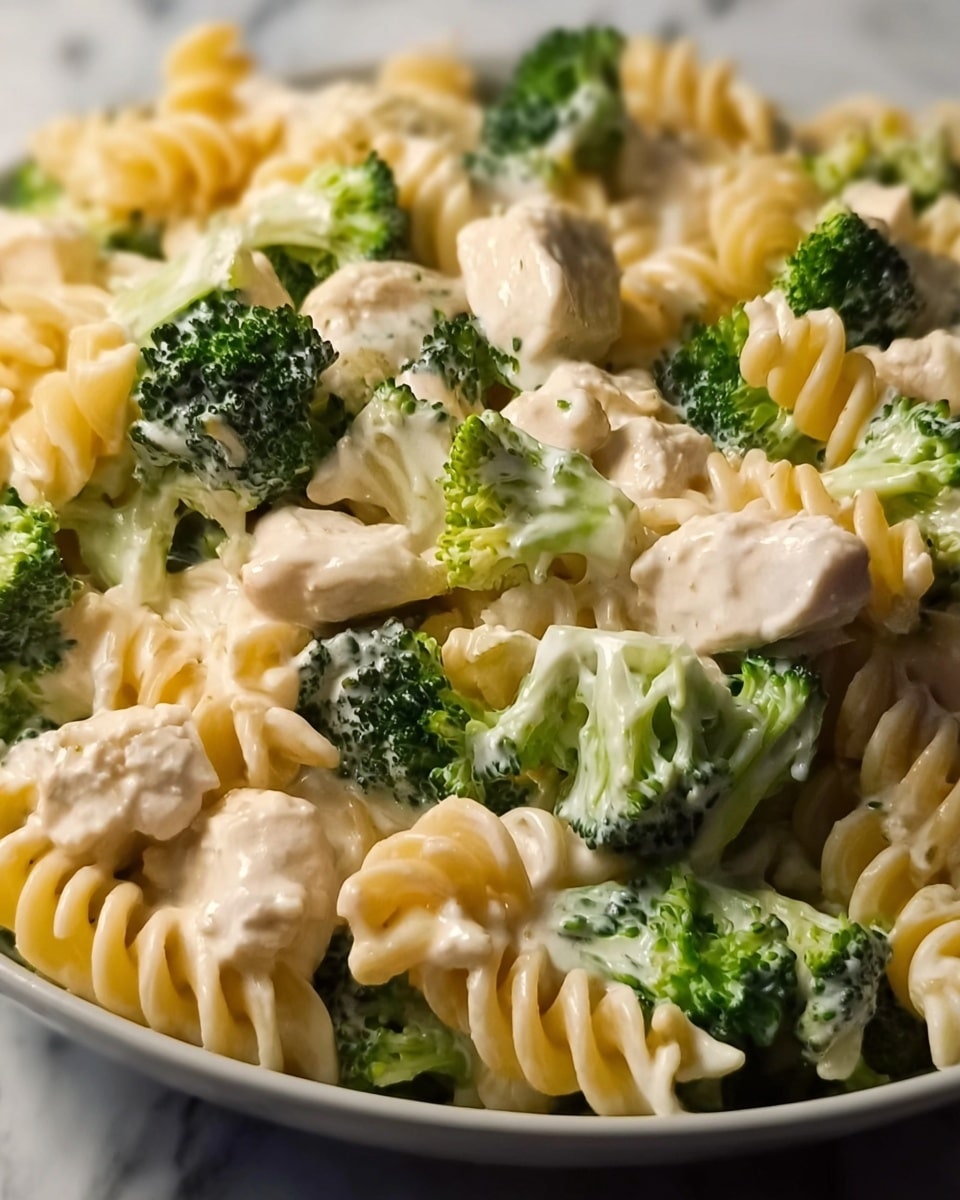 Healthy Chicken Alfredo with Broccoli Recipe - Recipe Image