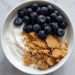 High-Protein Blueberry Cheesecake Bowl (Single Serve!) Recipe
