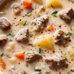 Philly Cheese Steak Soup Recipe
