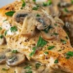 Creamy Chicken with Mushrooms Recipe
