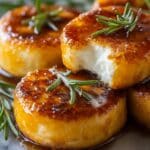 Fried Goat Cheese Balls with Spicy Sage Honey Recipe