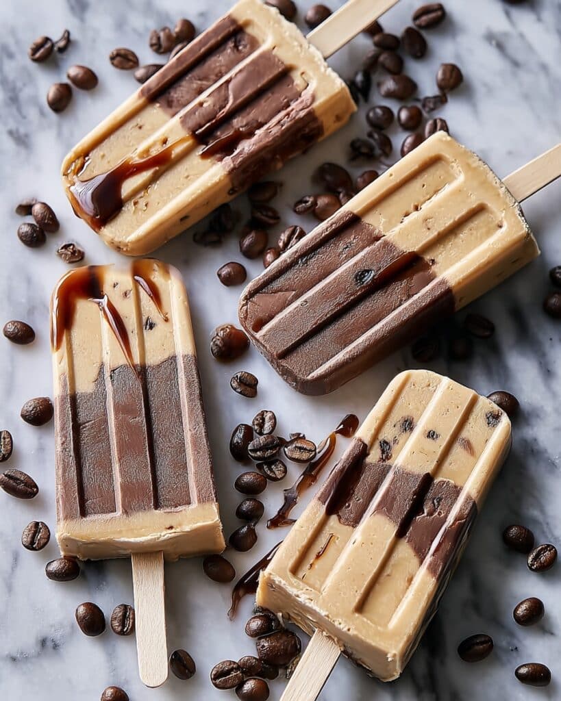Vanilla Cold Brew Coffee Popsicles Recipe