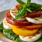 Peach Caprese Salad Recipe