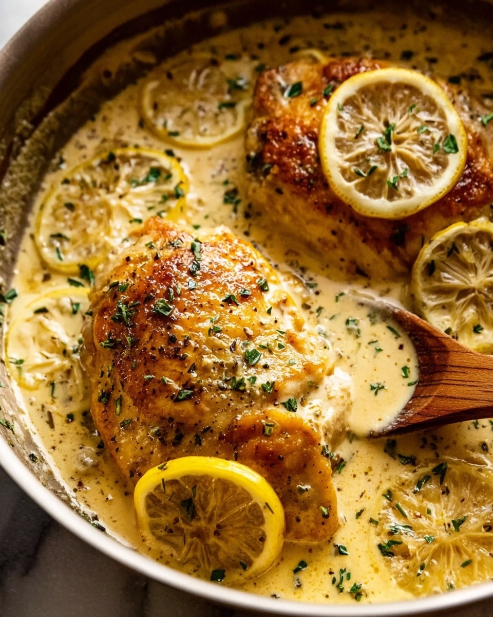 Creamy Lemon Parmesan Chicken Recipe - Recipe Image