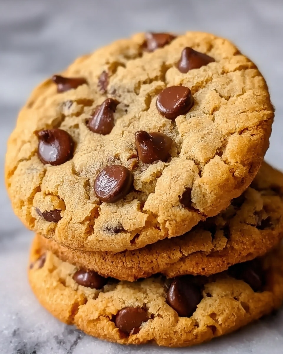 Nut-Free Vegan Tahini Chocolate Chip Cookies Recipe - Recipe Image