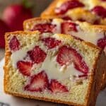Sourdough White Chocolate Chip Strawberry Bread Recipe