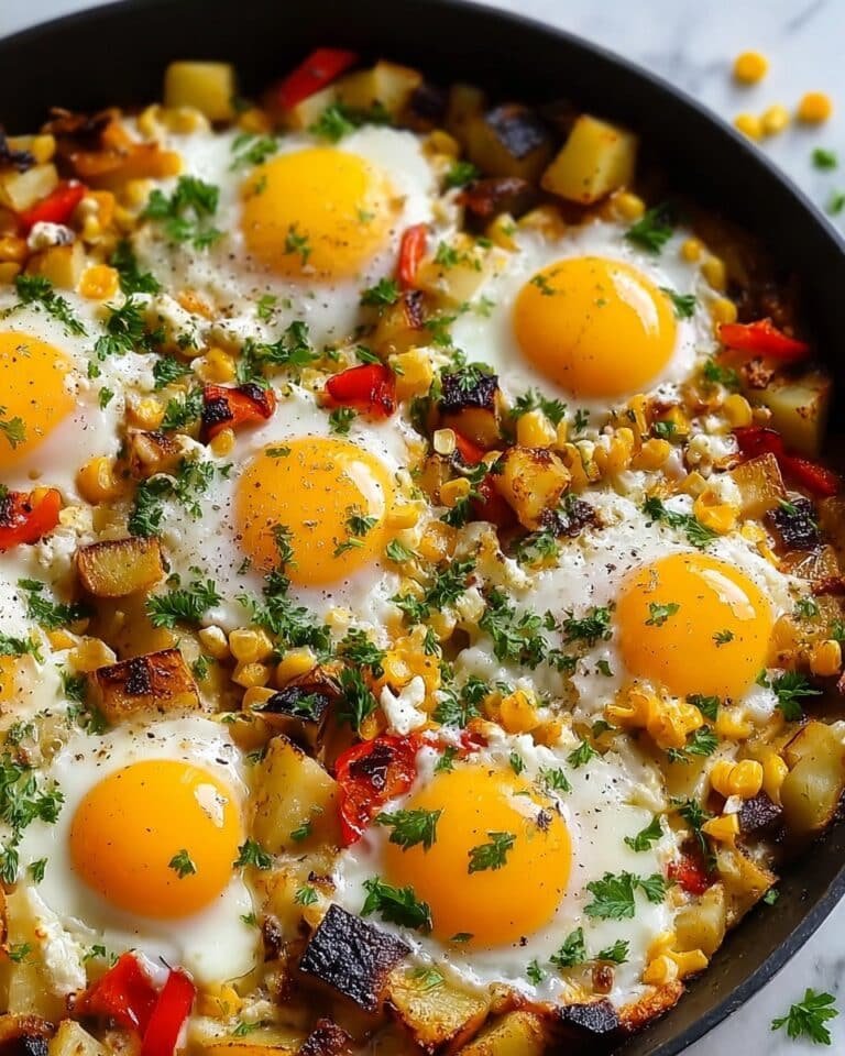 Simple Loaded Breakfast Skillet Recipe