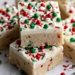 Christmas Sugar Cookie Bars Recipe