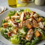 Best Chicken Caesar Salad with Homemade Croutons Recipe