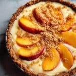 Peach Cobbler Cheesecake Recipe
