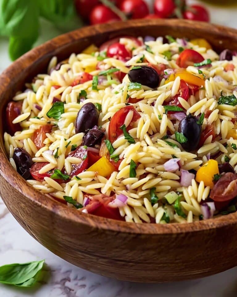 Mediterranean Orzo Salad Recipe