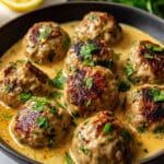 Thai Spiced Chicken Meatballs in Coconut Curry Recipe