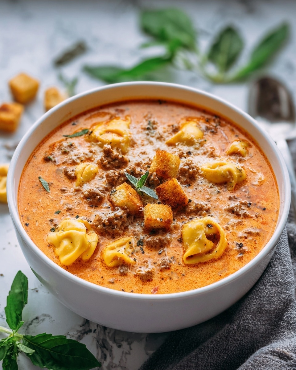 Tuscan Tortellini Soup Recipe
