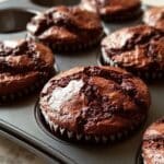 Gooey Brownie Muffins Recipe