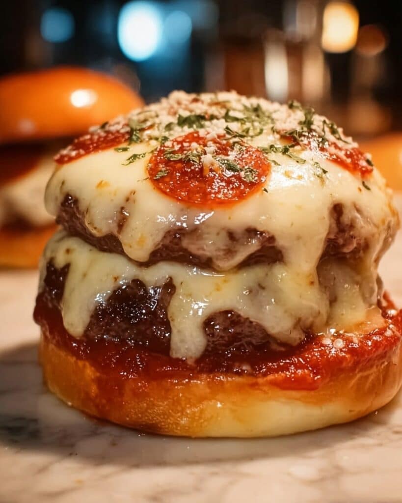 Pizza Burgers Recipe