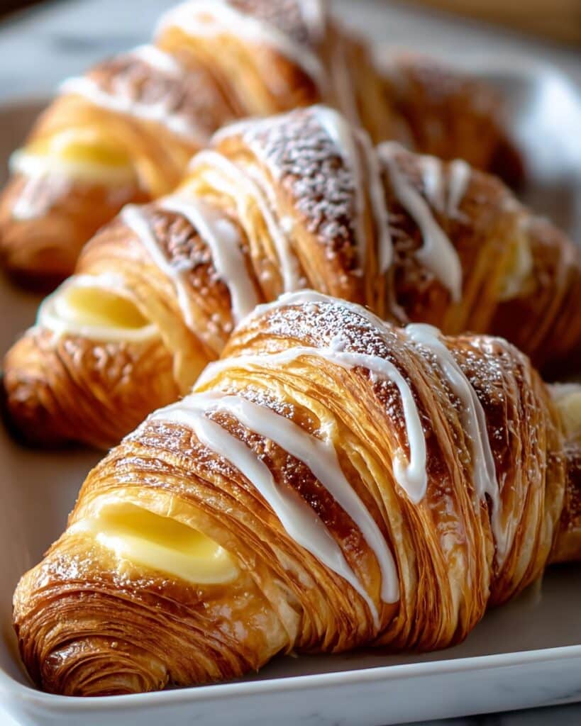 Lemon Cheesecake Crescent Rolls Recipe