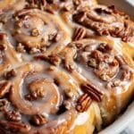 Apple Pecan Cinnamon Roll Bake Recipe