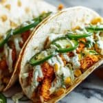 Fried Chicken Street Corn Tacos Recipe
