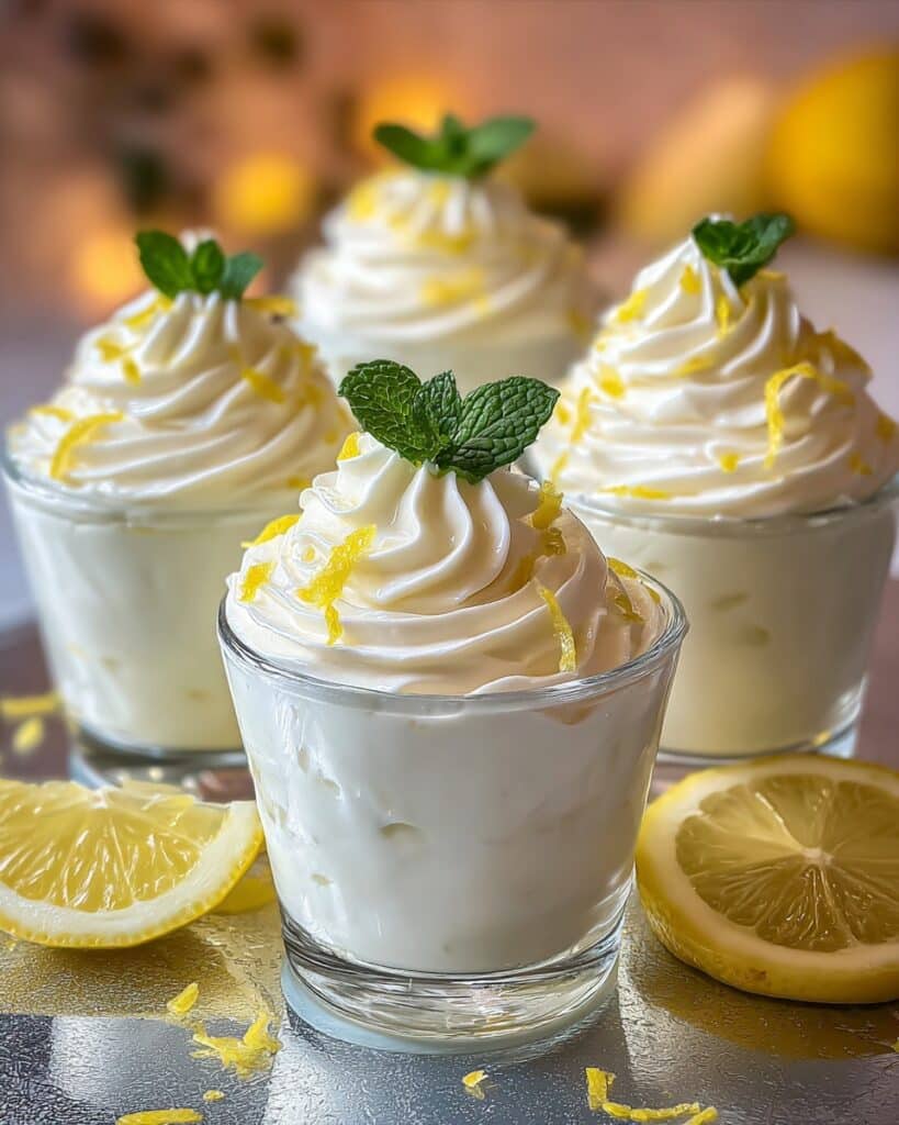 Easy Lemon Mousse Recipe