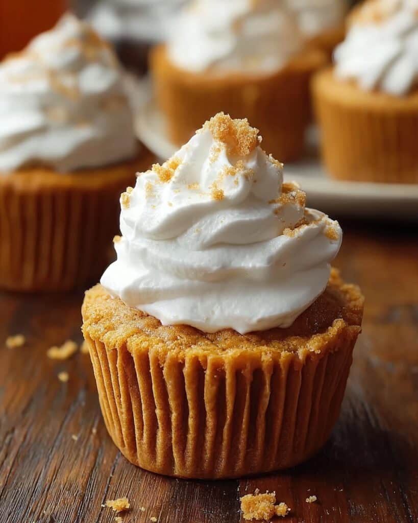Impossible Pumpkin Pie Cupcakes Recipe