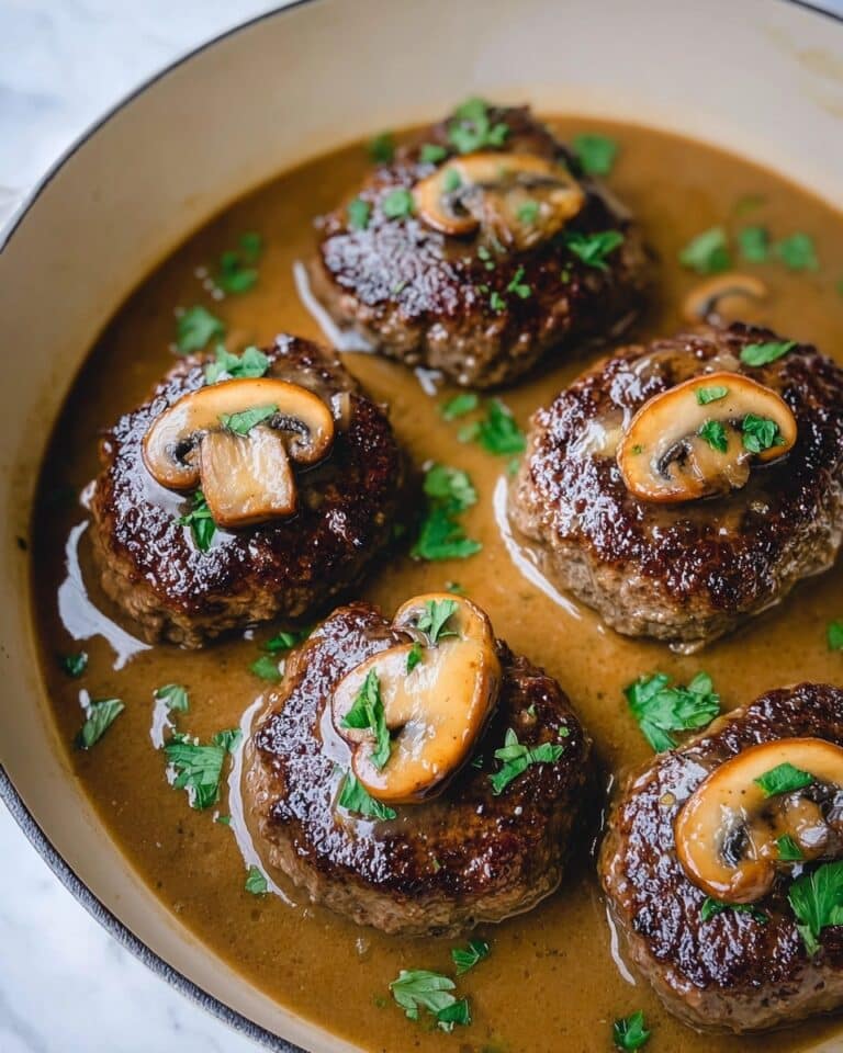 Easy Homemade Salisbury Steak Recipe