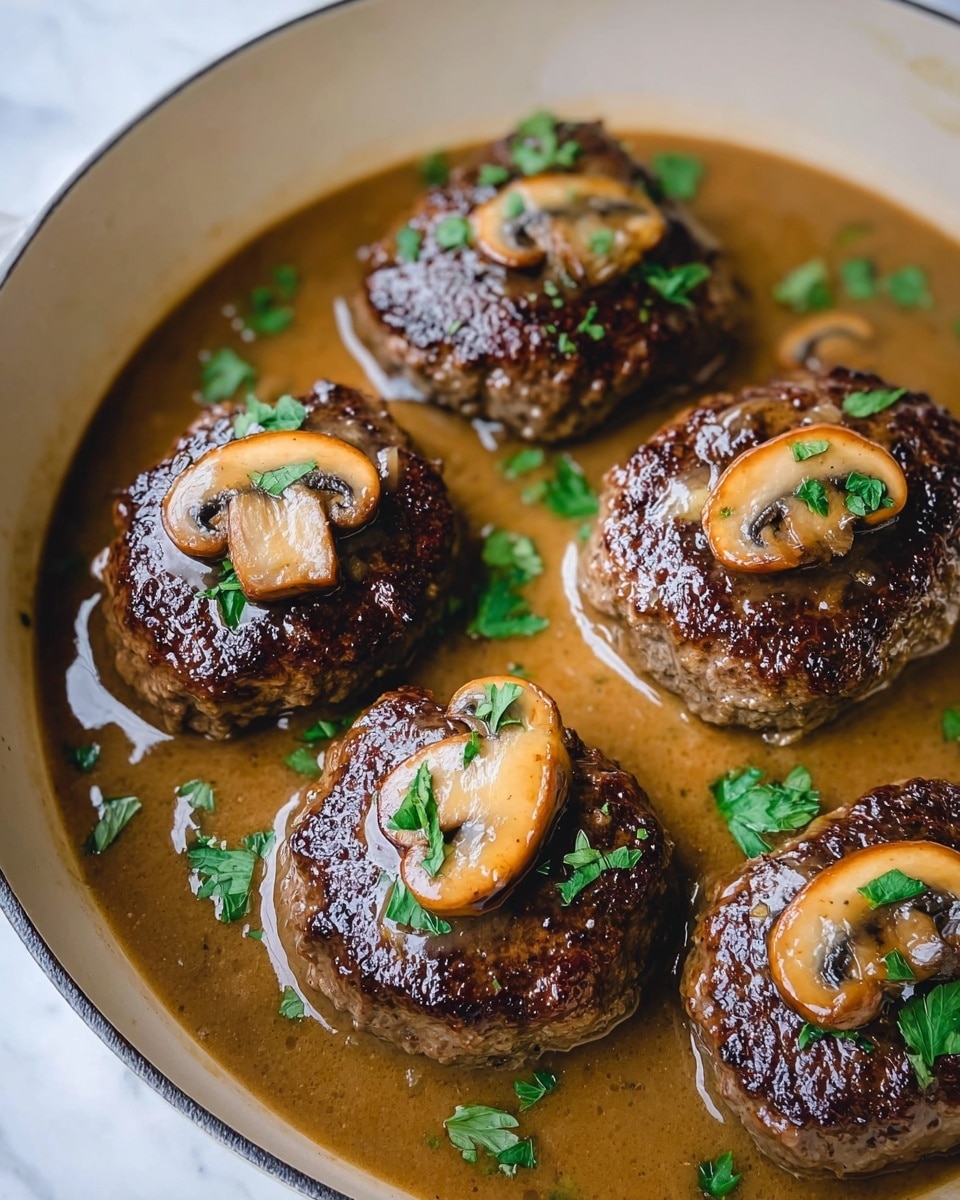Easy Homemade Salisbury Steak Recipe