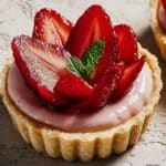 Strawberry Mousse Tartlets Recipe