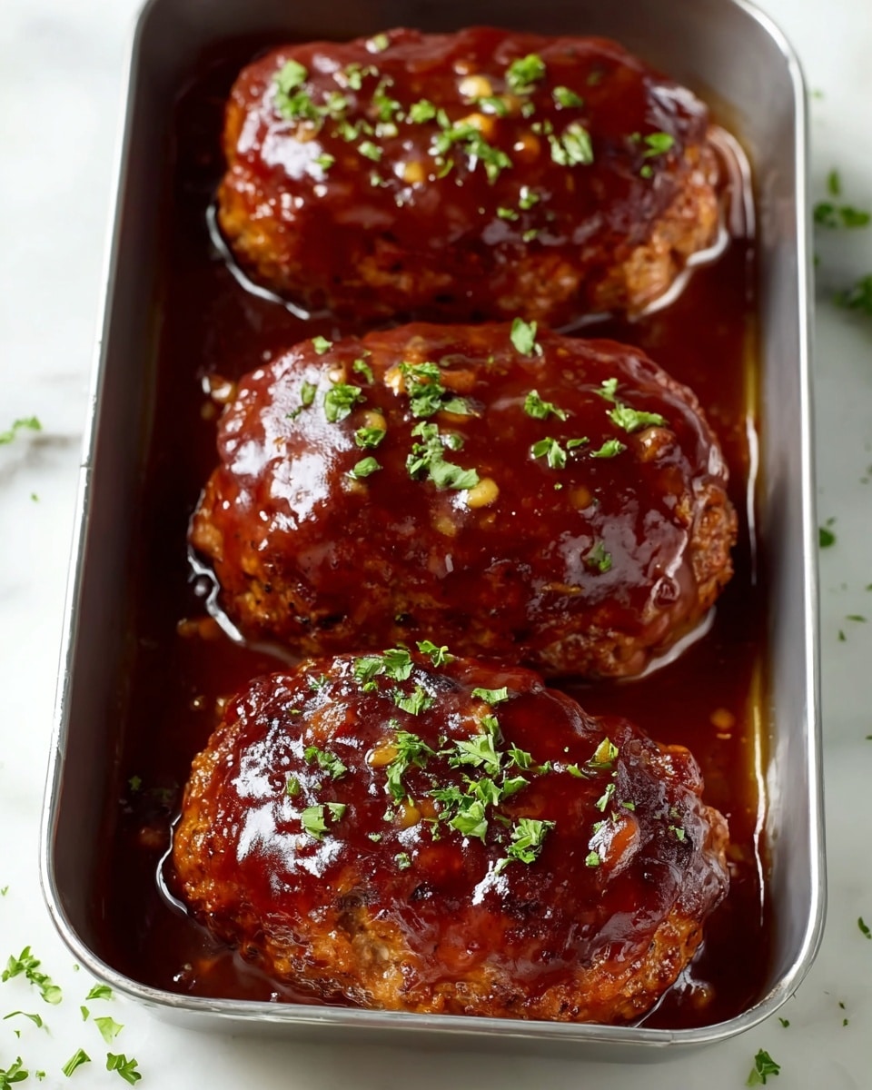 Mini Glazed Chicken Meatloaves Recipe