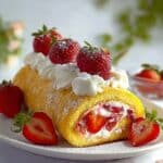 Strawberry Shortcake Roll Recipe