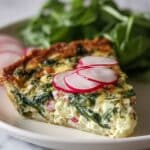 Spring Vegetable and Ham Frittata Recipe