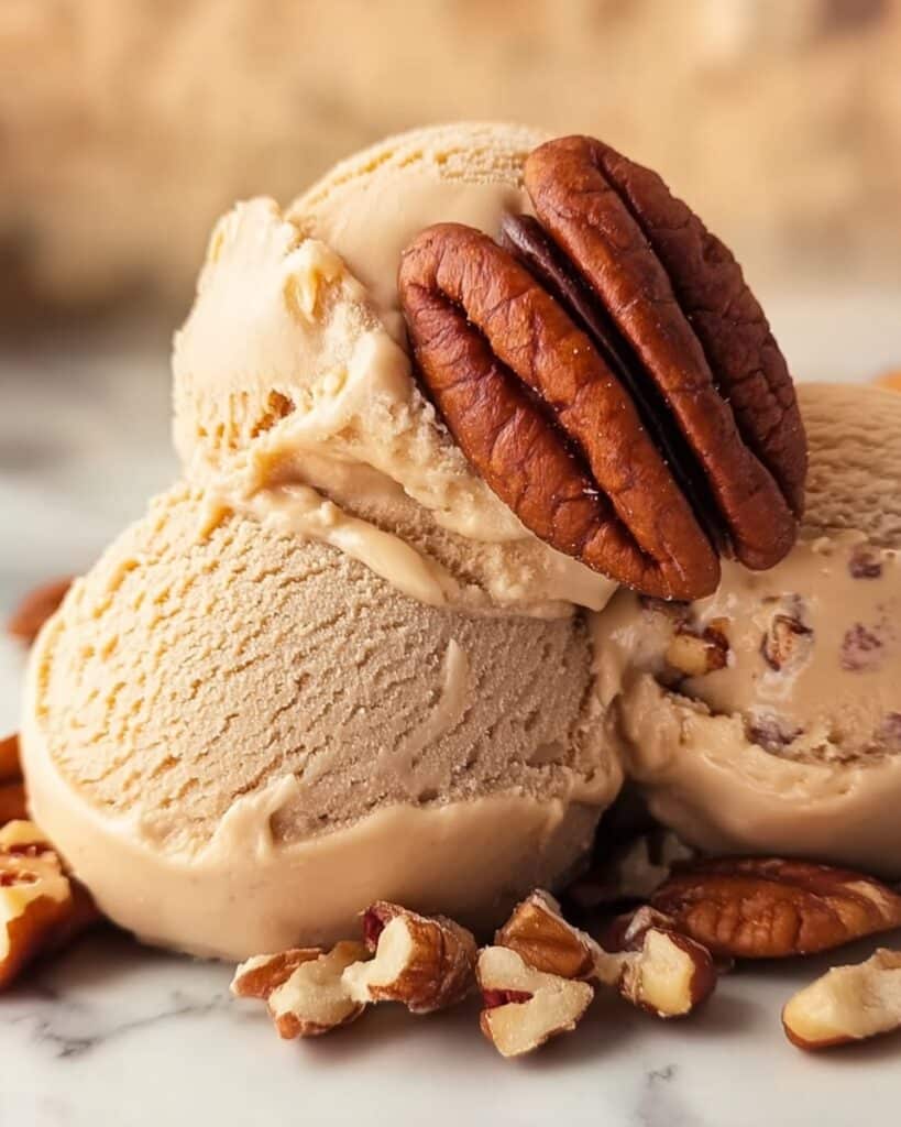 Pumpkin Pecan Frozen Yogurt Recipe