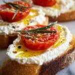Whipped Feta Bruschetta Recipe