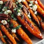 Roasted Carrots with Candied Pecans and Goat Cheese Recipe