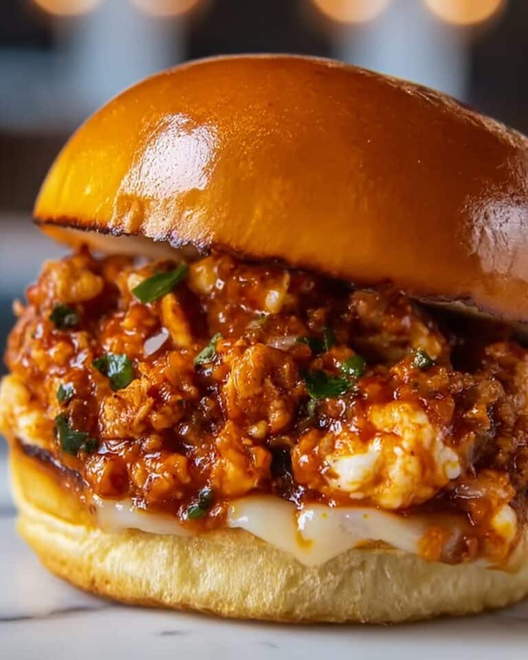 Cajun Chicken Sloppy Joes Recipe