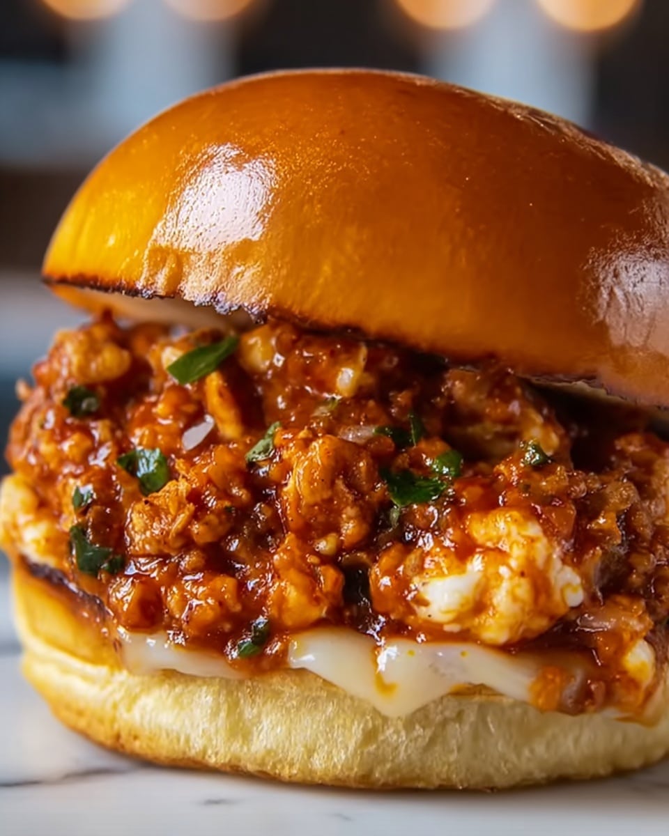 Cajun Chicken Sloppy Joes Recipe