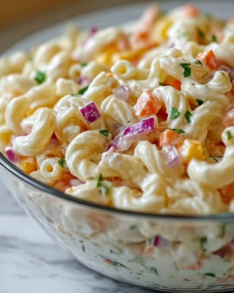 Sweet Macaroni Salad Recipe
