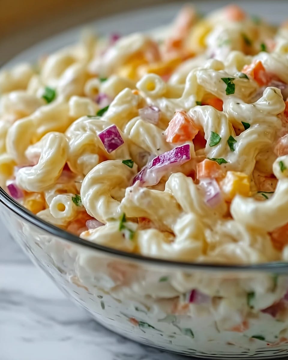 Sweet Macaroni Salad Recipe