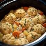 CrockPot Chicken and Dumplings Recipe