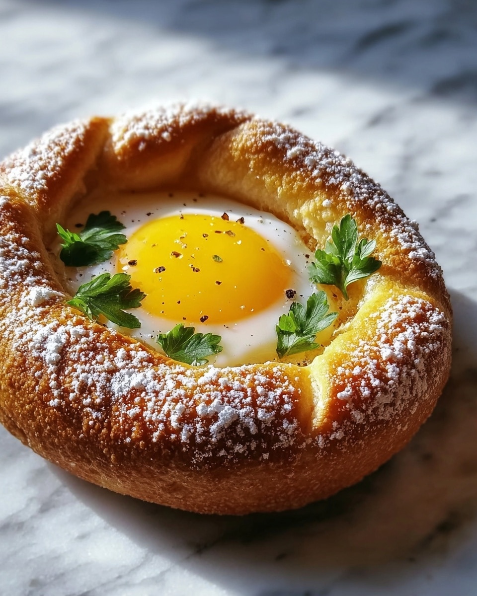 Breakfast Bagel: Egg in the Hole with Bacon, Halloumi, and Avocado Recipe