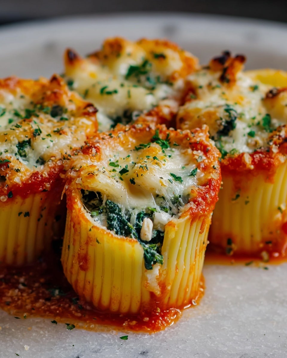 Shrimp and Spinach Stuffed Pasta Rolls with Roasted Red Pepper Cream Recipe