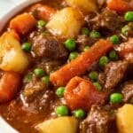 Hearty Vegetable-Meat Stew: Comfort in a Bowl Recipe