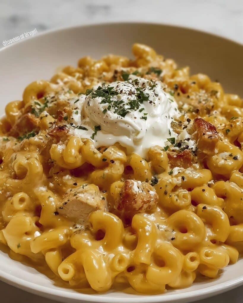 Cheesy Chicken Pasta Recipe