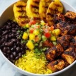 Cuban Chicken & Black Bean Rice Bowls Recipe