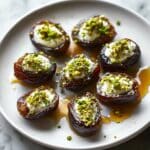 Honey Pistachio Ricotta Stuffed Dates Recipe