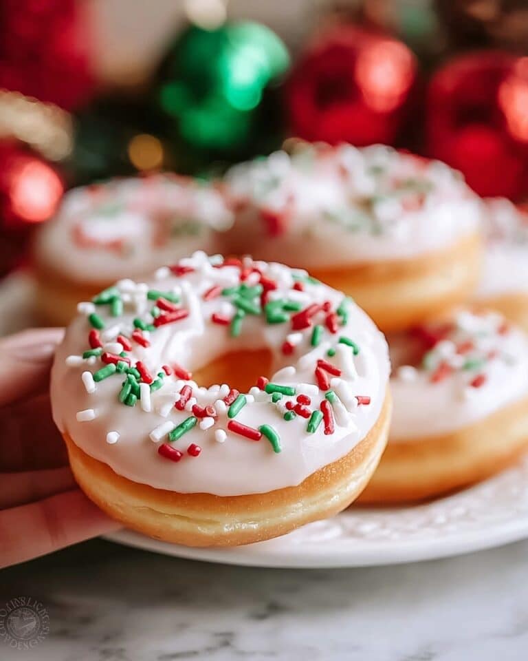 Christmas Doughnuts Recipe