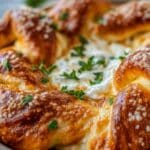 Soft Pretzels with Cheesy Dip Recipe